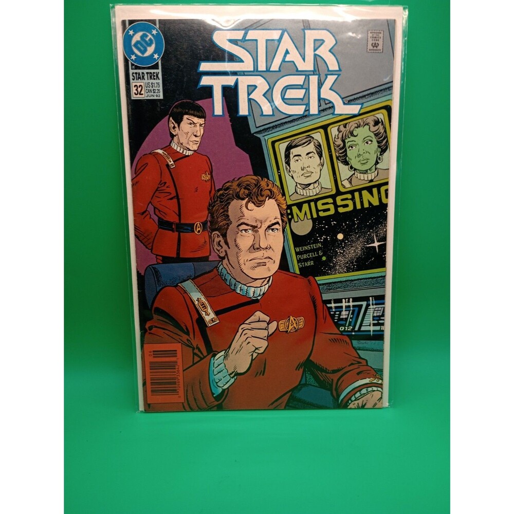 Star Trek Missing Dc Comic. Book! By : Weinstein, Purcell And Starr